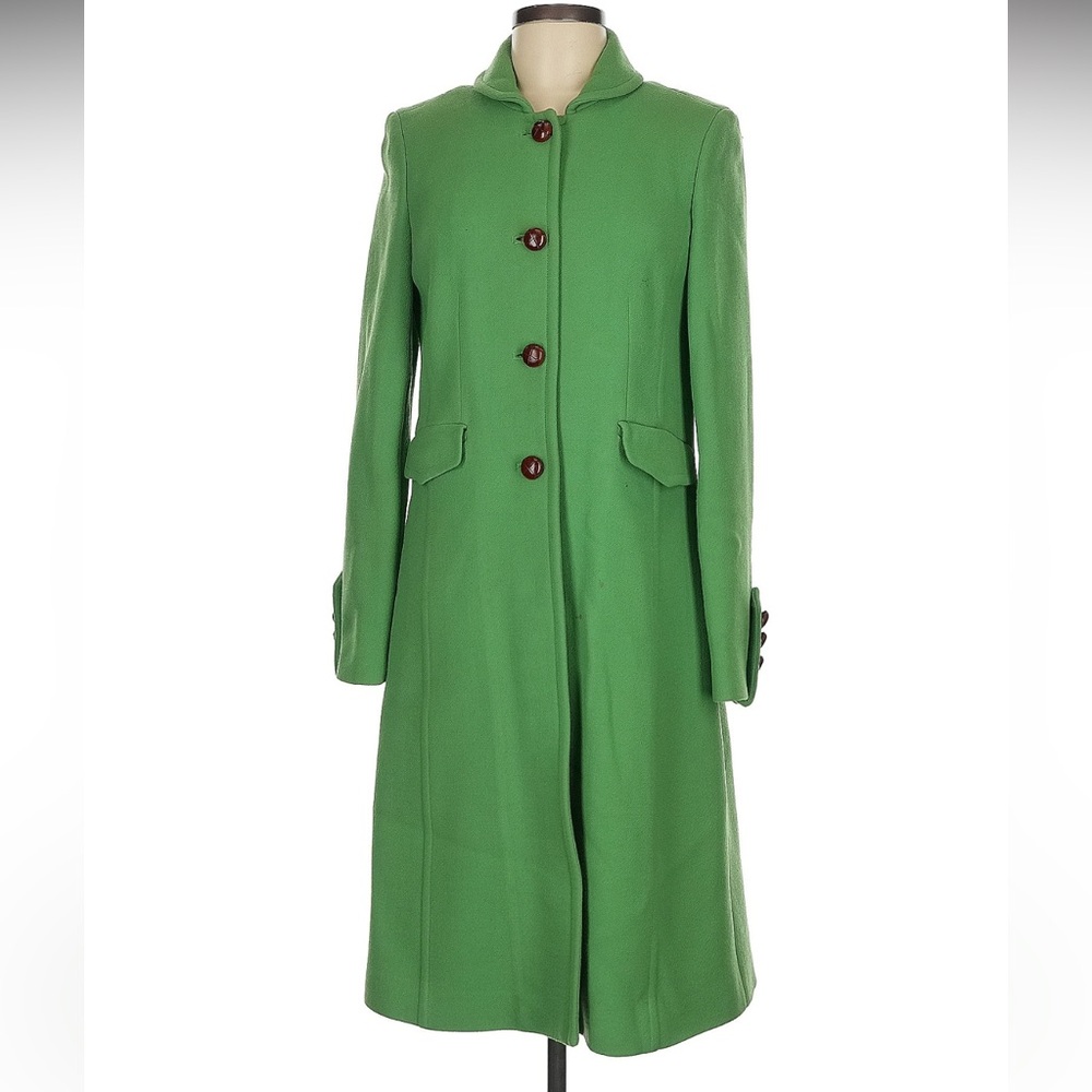 J.Crew Green Apple wool Coat